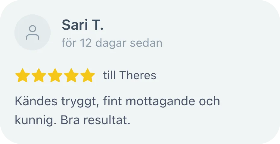 Recension: Sari T.