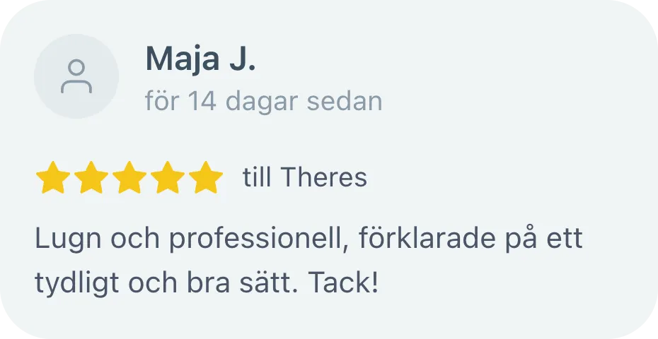 Recension: Maja J.